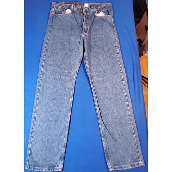 Levi's 505 Denim Jeans Pants Men's Size 38 x 34 Vintage - Picture 1 of 16